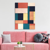 Moyock Canvas Afdruk (Insitu (Woonkamer))