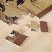 Moyuli ~ 墨 璃 ~ Greyhound ~ Giuseppe Castiglione ~ Legpuzzel (Zijkant)