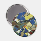 Mozaic 010 magneet (Voorkant / Achterkant)