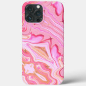 Mozaïek Abstract Roze Gepersonaliseerd Trendy Case-Mate iPhone Case (Achterkant)