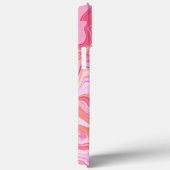 Mozaïek Abstract Roze Gepersonaliseerd Trendy Case-Mate iPhone Case (Achterkant / Rechts)