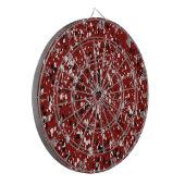 Mozaïek Abstract Terrazzo Patroon Dartbord (Voorkant Links)