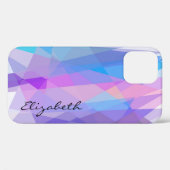 Mozaïek Abstracte moderne geometrische achtergrond Case-Mate iPhone Case (Achterkant (horizontaal))