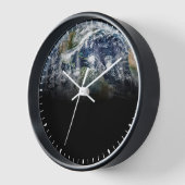 Mozaïek Afbeelding van Planet Earth met 3 orkanen (Hoek)