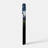 Mozaïek Afbeelding van Planet Earth met 3 orkanen iPhone 15 Case (Linkerkant)