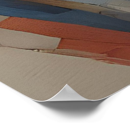 Mozaïek Art Face Poster (Hoek)