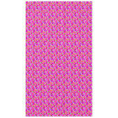 MOZAÏEK ART PATROON GEMENGDE KLEUREN TAFELKLEED (Voorkant)