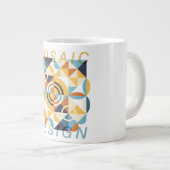 Mozaïek Art Pattern Grote Koffiekop (Voorkant rechts)