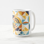 Mozaïek Art Pattern Koffiemok (Voorkant rechts)