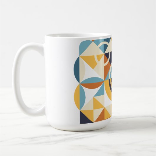 Mozaïek Art Pattern Koffiemok (Links)