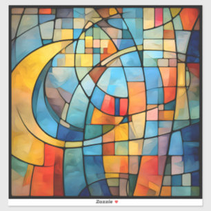 Mozaïek Art Vinyl Sticker