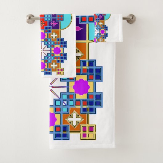 mozaïek bad handdoek (Insitu)