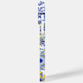 Mozaïek Bloeit In Blauw En Geel Case-Mate iPhone Case (Achterkant / Links)