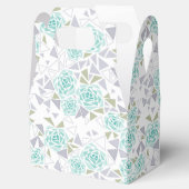 Mozaïek, bloemen bedankdoosjes (Geopend)