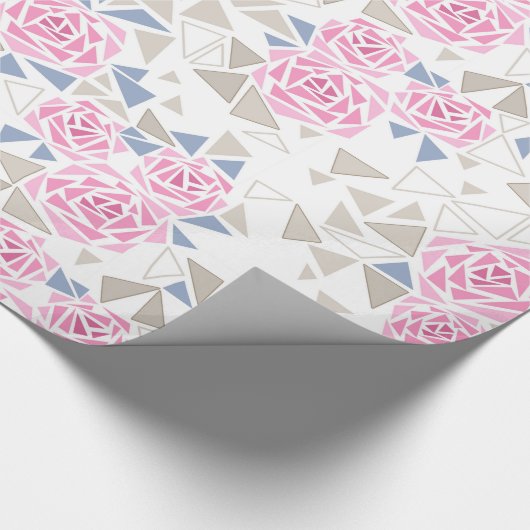 Mozaïek, bloemen cadeaupapier (Hoek)