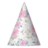 Mozaïek, bloemen feesthoedjes (Links)