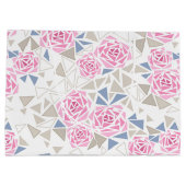 Mozaïek, bloemen groot cadeauzakje (Achterkant)