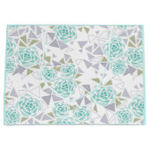 Mozaïek, bloemen groot cadeauzakje (Voorkant)