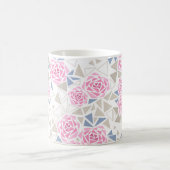 Mozaïek, bloemen koffiemok (Center)