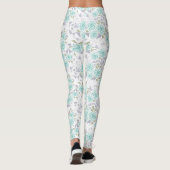 Mozaïek, bloemen leggings (Achterkant)