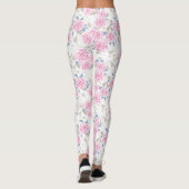 Mozaïek, bloemen leggings (Achterkant)