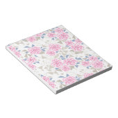Mozaïek, bloemen notitieblok (Schuin)