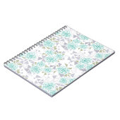 Mozaïek, bloemen notitieboek (Linkerzijde)