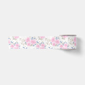 Mozaïek, bloemen satijnen lint (Voorkant)