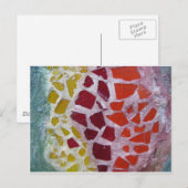 mozaïek briefkaart (Voorkant / Achterkant)