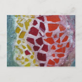 mozaïek briefkaart (Voorkant)