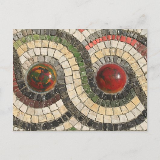 mozaïek briefkaart (Voorkant)