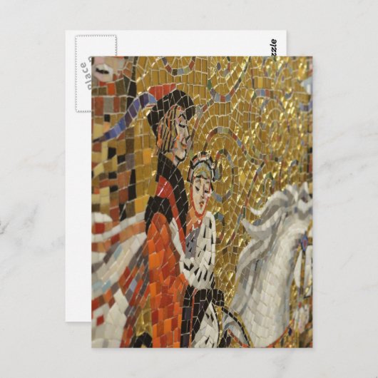 Mozaïek Briefkaart (Voorkant / Achterkant)