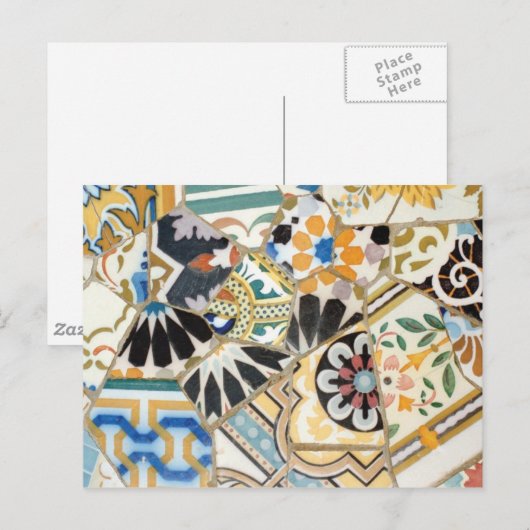 Mozaïek Briefkaart #1 (Voorkant / Achterkant)