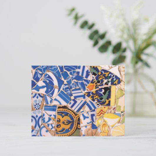 Mozaïek briefkaart #2 (Staand voorkant)