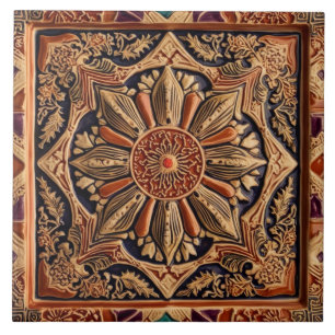 Mozaïek  bruin beige decoratief tegeltje