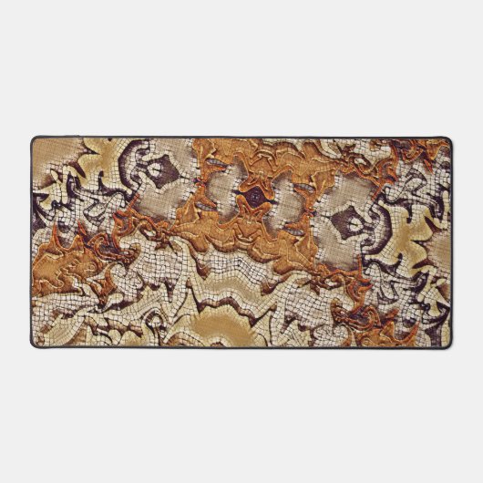 Mozaïek Bruin Mannelijk Leuk Modern Guy Bureaumat (Voorkant)