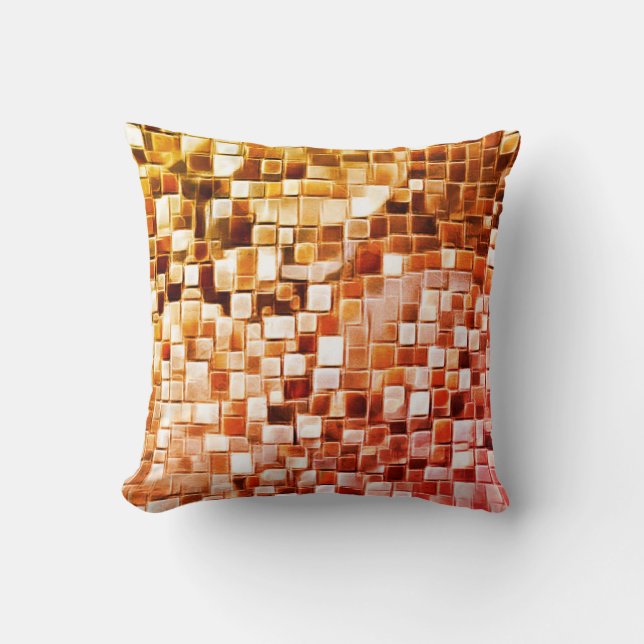 Mozaïek Bubble Art / 1974 / Kussen (Voorkant)