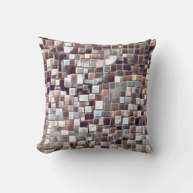 Mozaïek Bubble Art / Puerto Madero / Kussen (Voorkant)