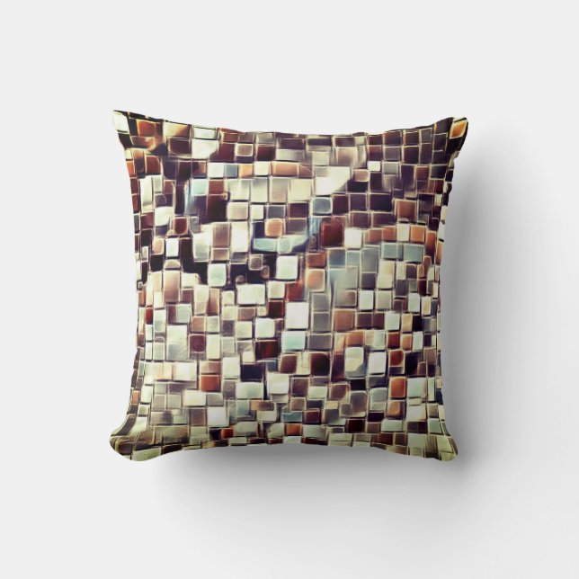 Mozaïek Bubble Art / Recoleta / Kussen (Voorkant)