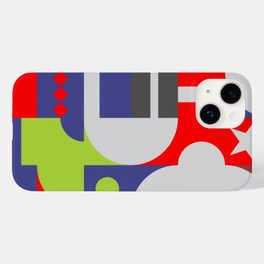 mozaïek Case-Mate iPhone case (Achterkant (horizontaal))