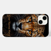Mozaïek Cheetah Portret Case-Mate iPhone Case (Achterkant (horizontaal))