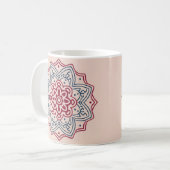 mozaïek cirkel. mandala koffiemok (Voorkant links)