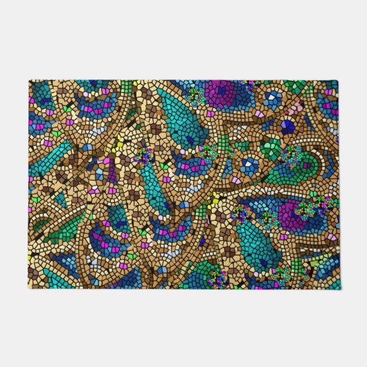 mozaïek deurmat (Voorkant)
