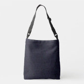 Mozaïek donker crossbody tas (Achterkant)