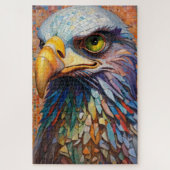 Mozaïek Eagle Jigsaw Puzzel (Verticaal)