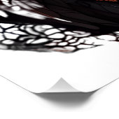 Mozaïek Eagle Portret Perfect Poster (Hoek)