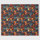 Mozaïek edelsteen cadeaupapier (Vlak)