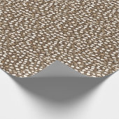 Mozaïek Elegantie: vergulde honingraat inpakpapier (Hoek)