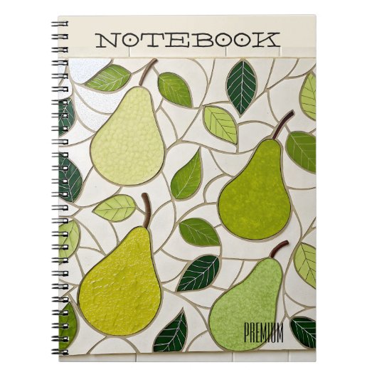 Mozaïek Fair Stained Premium Notitieboek (Voorkant)