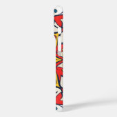 mozaïek geel rood, Mandala-Patroon Case-Mate iPhone Case (Achterkant / Links)